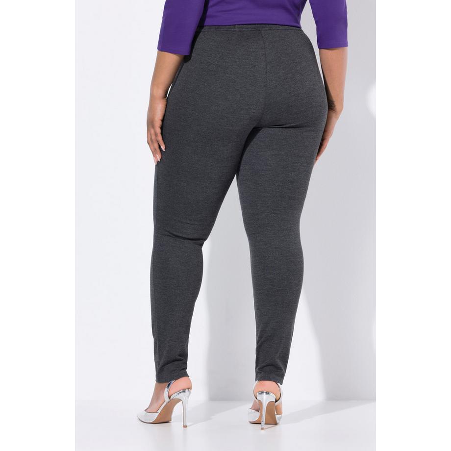 Ulla Popken Sienna Schmale Passform Puntohose Elastischer Bund  