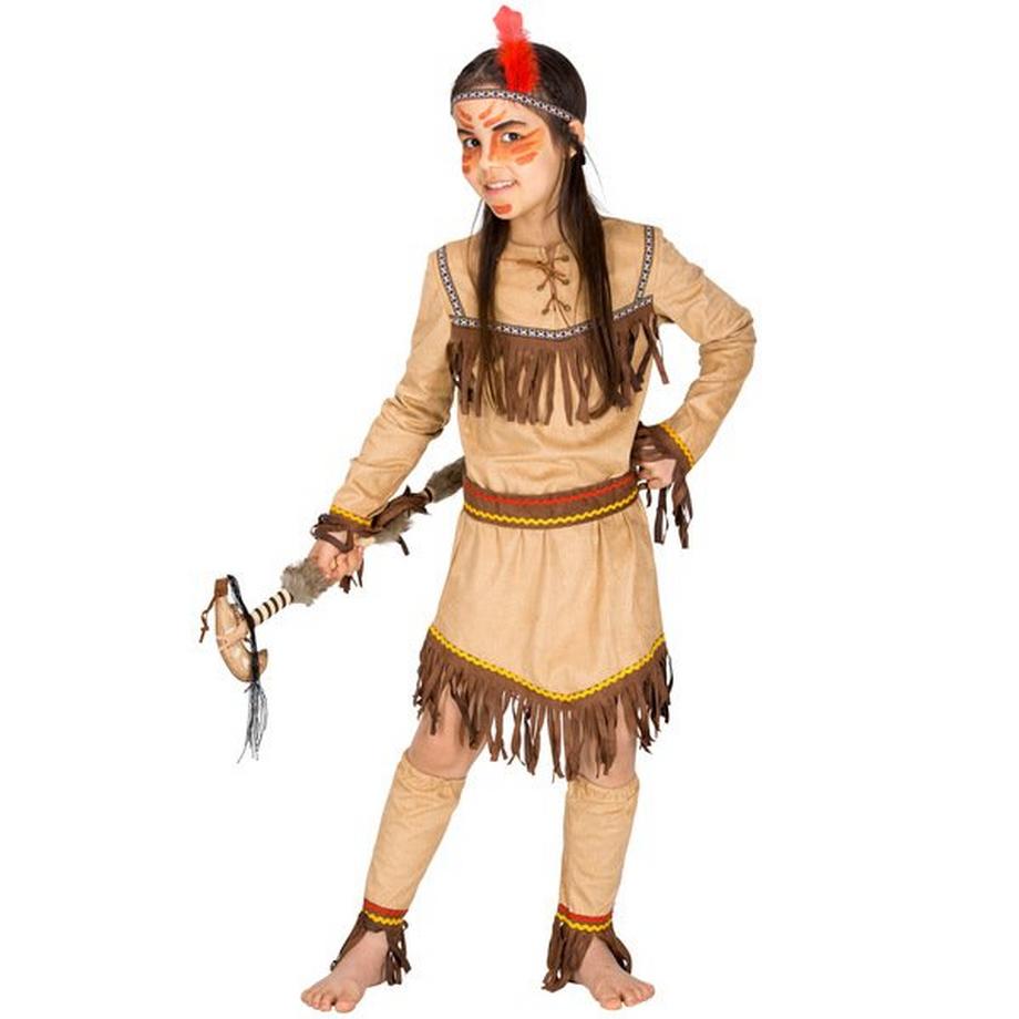 Tectake  Costume pour fille indienne Loutre Agile 