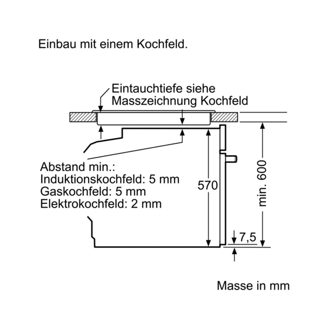 Bosch Einbauherd HEA533BS2  