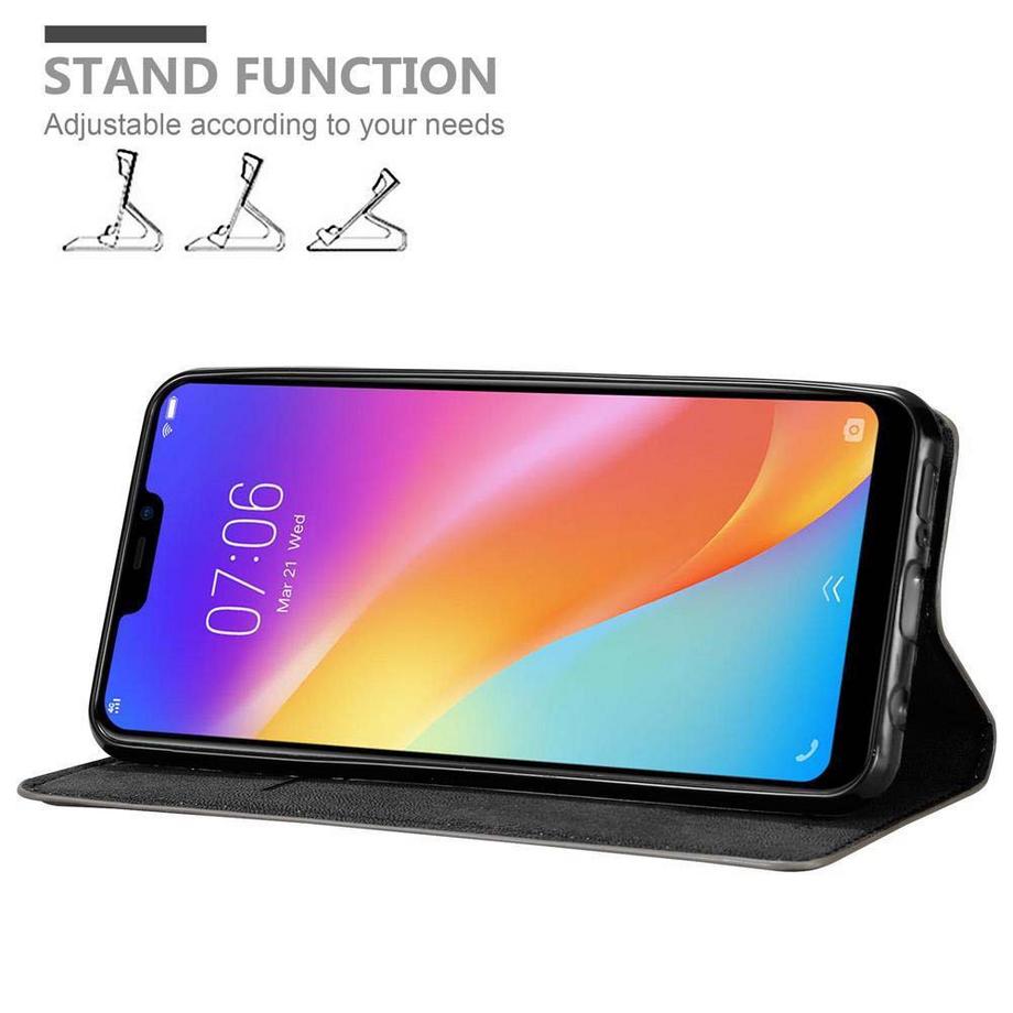 Cadorabo  Hülle für Vivo Y81i Magnetverschluss, Kartenfach 