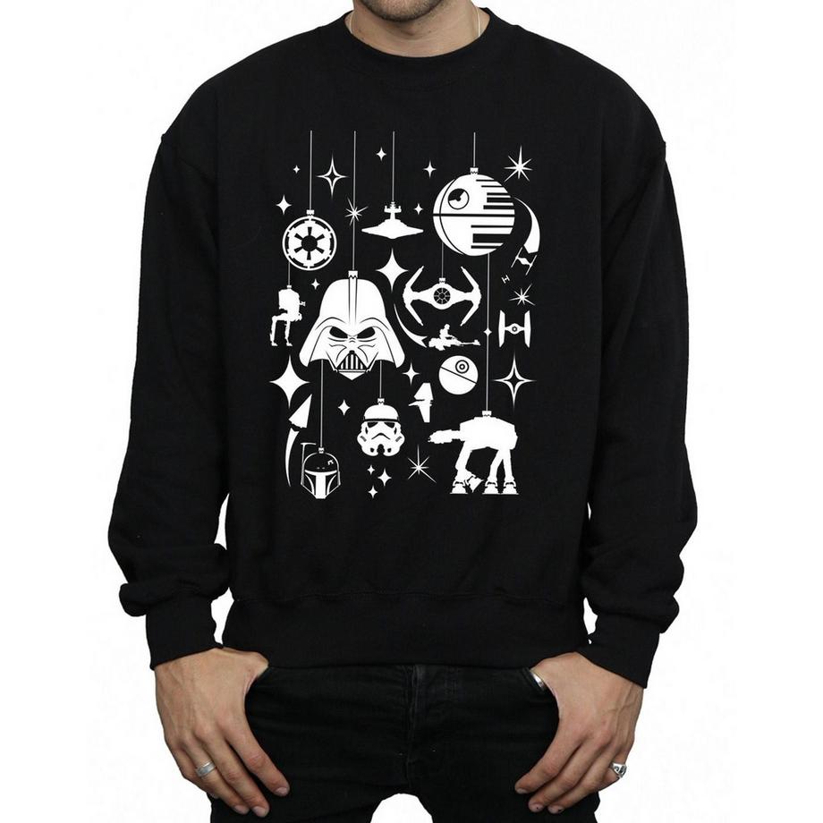 STAR WARS Star Wars Weihnachtsbaumkugeln Sweatshirt  