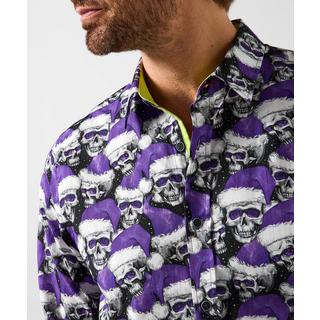 Joe Browns Camicia Motivo Teschio Natalizio  