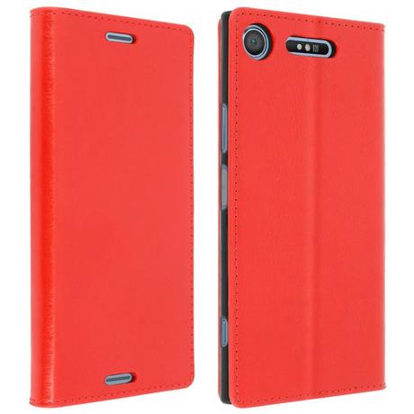 Avizar  Sony Xperia XZ1 Flip-Case aus Echtleder 