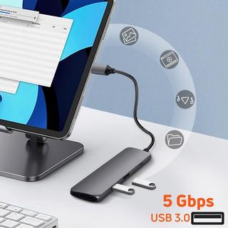 SATECHI  Hub HDMI + 2x USB + USB-C Satechi grigio 