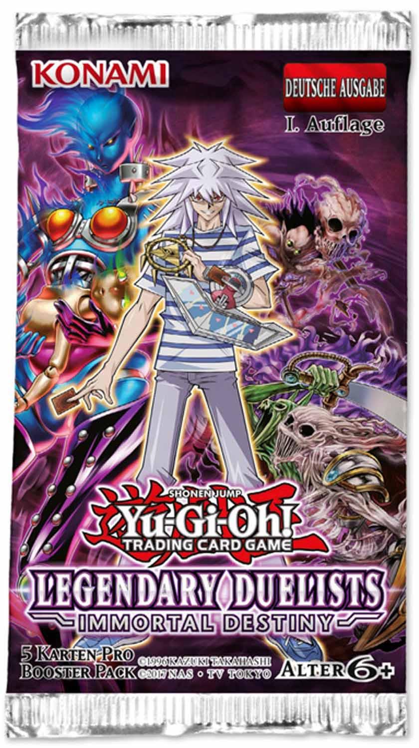 Yu-Gi-Oh!  Legendary Duelists Immortal Destiny Booster - 1. Auflage  - DE 