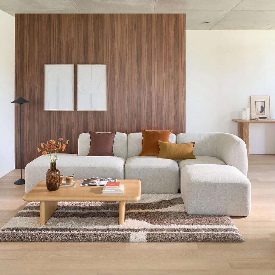 La Redoute Intérieurs Modularer Sessel aus strukturiertem Stoff  