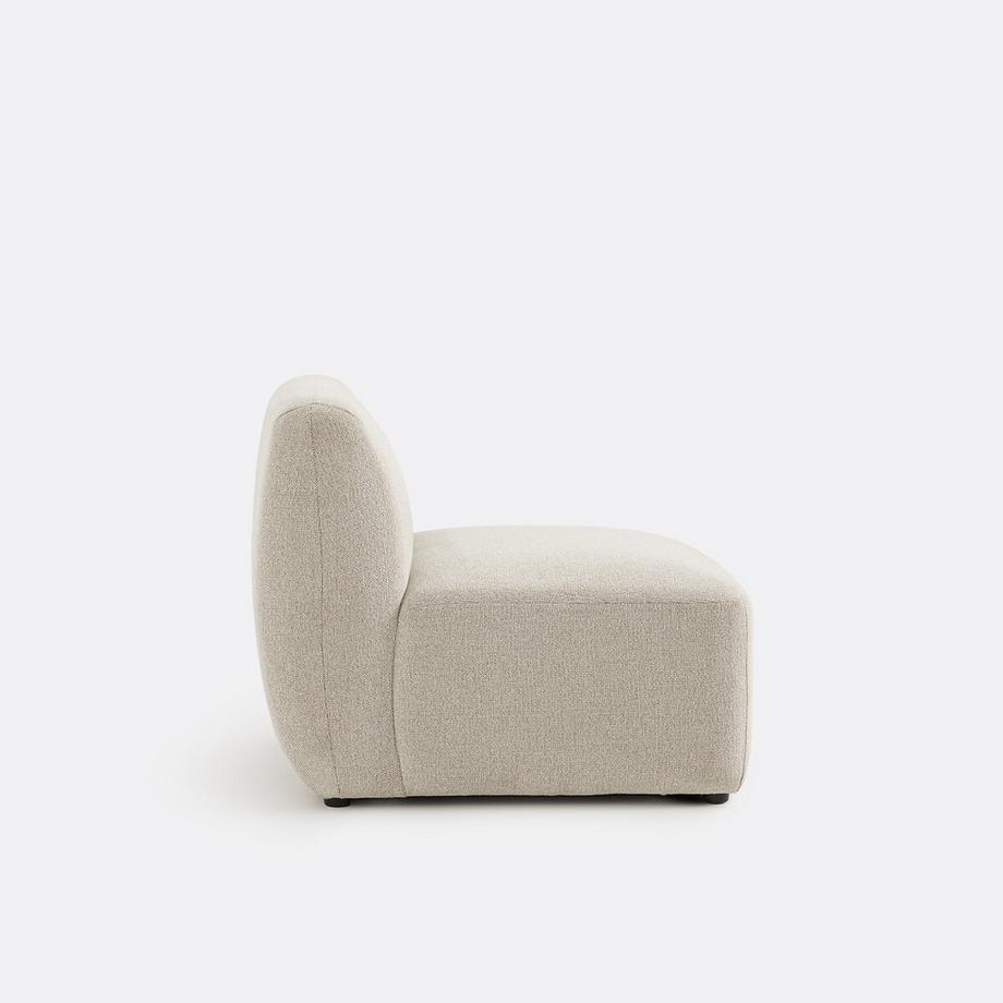 La Redoute Intérieurs Modularer Sessel aus strukturiertem Stoff  