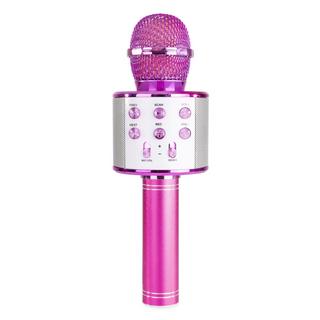 MAX  Max KM01P Pink Karaoke-Mikrofon 