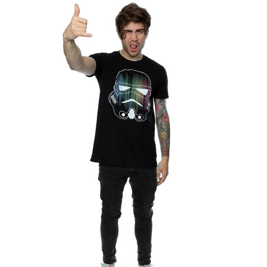 STAR WARS Star Wars Stormtrooper Imprimé Arc-en-ciel T-Shirt  