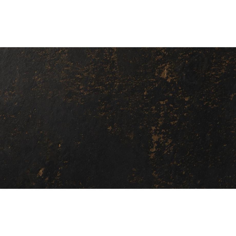 Vente-unique  Feuille de pierre naturelle - pack de 1,5m² - Noir et doré - 10 feuilles - IZIATE 