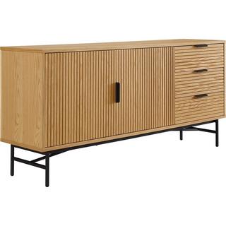 mutoni Credenza Flubna nero naturale 160  