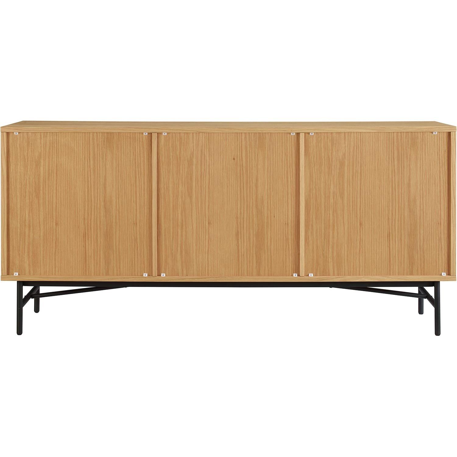 mutoni Credenza Flubna nero naturale 160  