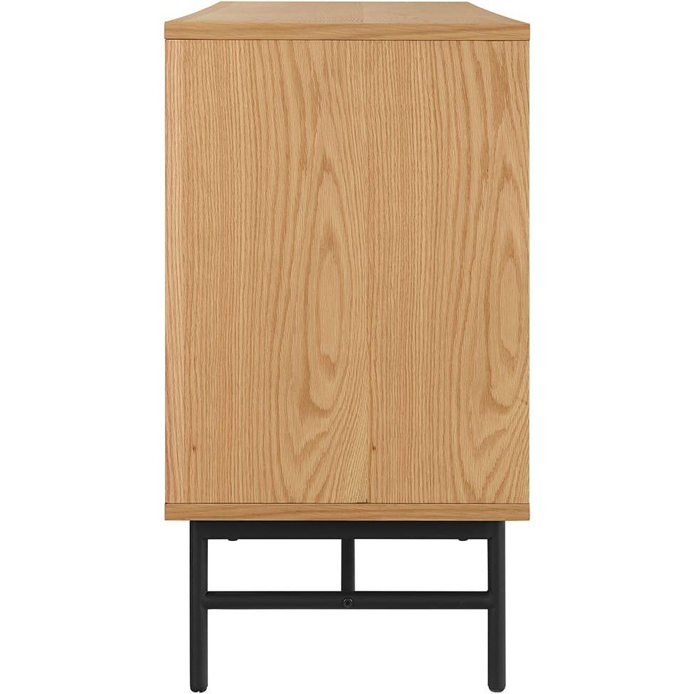 mutoni Credenza Flubna nero naturale 160  