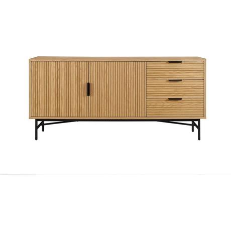 mutoni Credenza Flubna nero naturale 160  