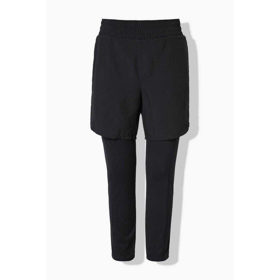 Studio Untold Sport Tights mit Shorts Tight Fit High Waist  