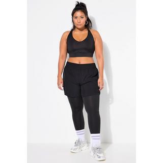 Studio Untold Collant de sport avec short Coupe slim Taille haute  