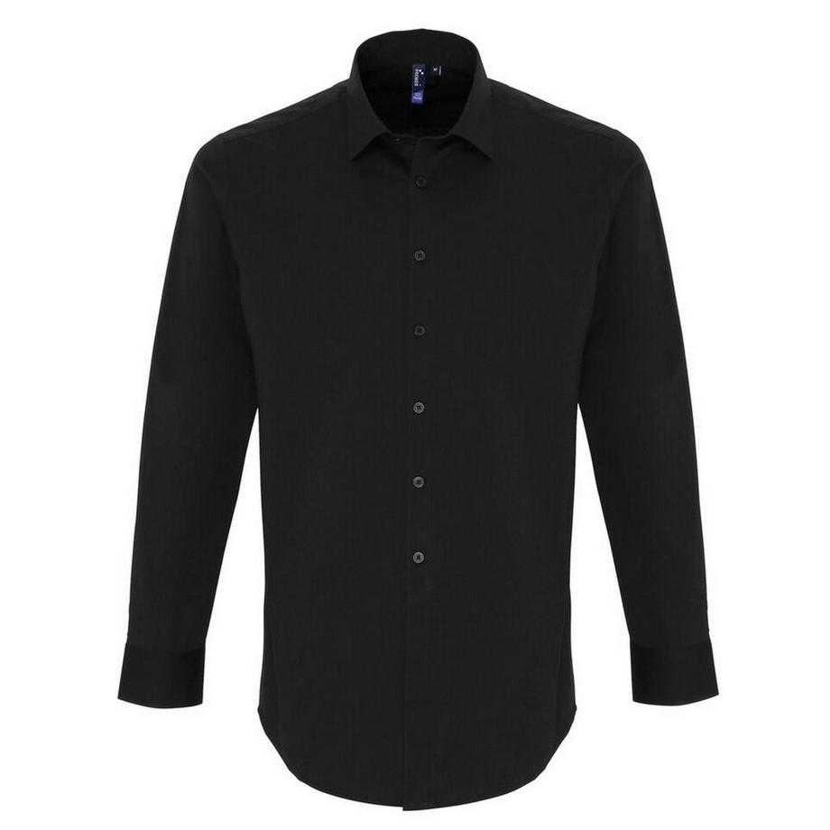 PREMIER Camicia Popeline Stretch Maniche Lunghe  