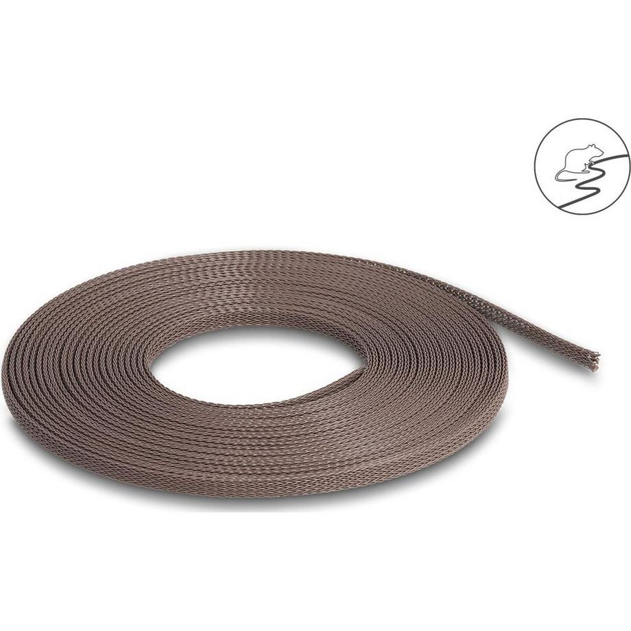 DeLock  Geflechtschlauch nagerfest 