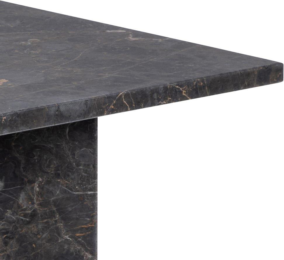 mutoni Table basse Venus marbre gris-brun 140  