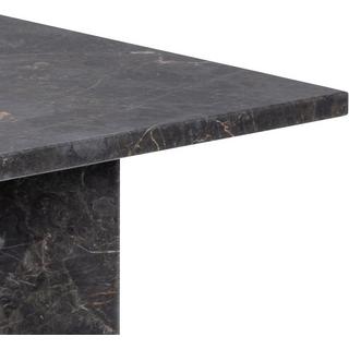 mutoni Table basse Venus marbre gris-brun 140  