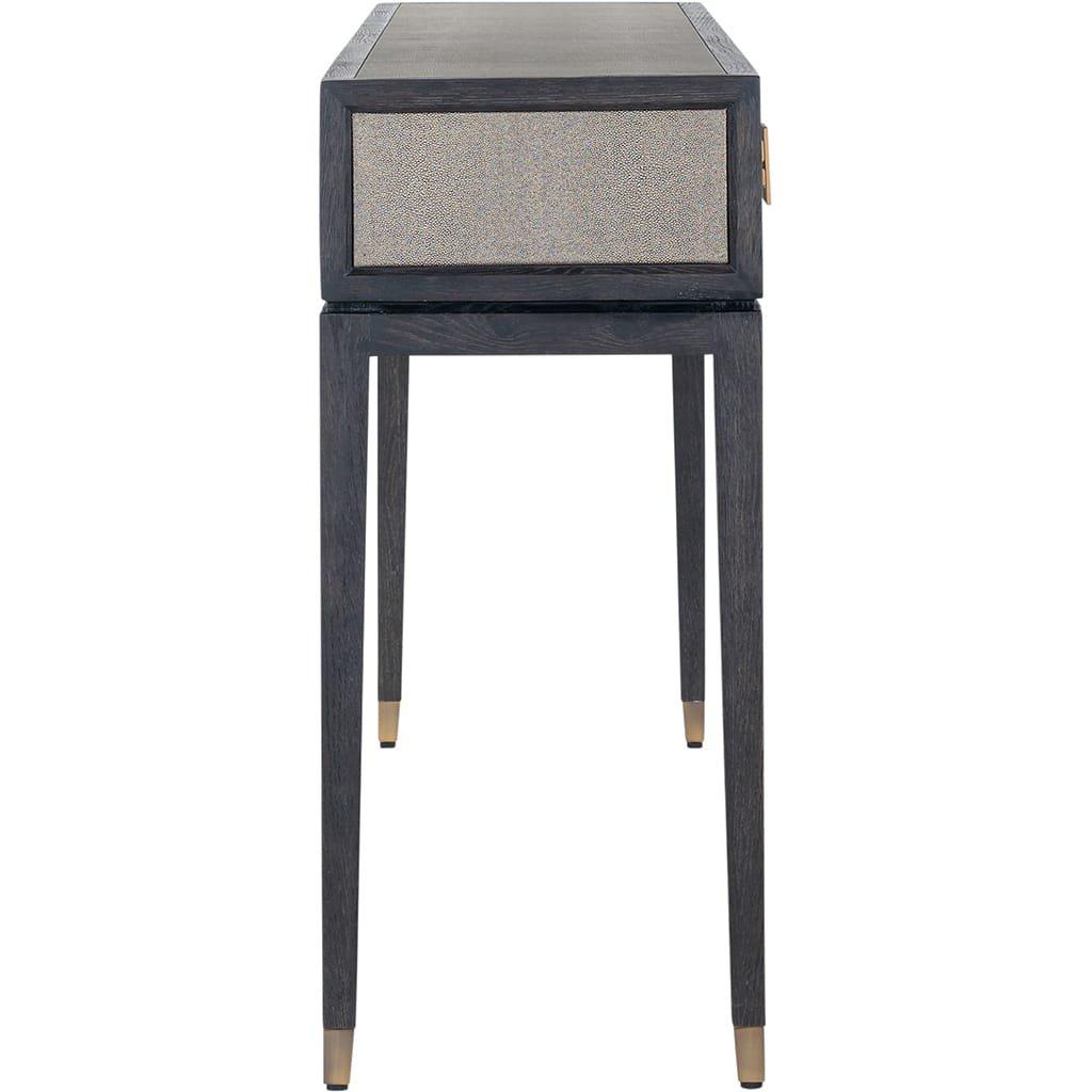 mutoni Table console Bloomville noir or 165  