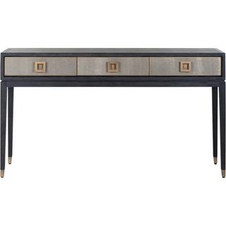 mutoni Table console Bloomville noir or 165  