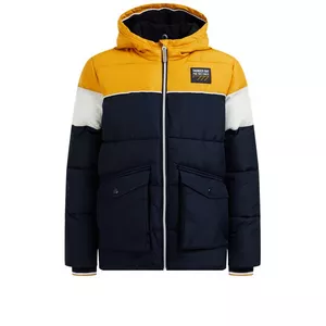 Steppjacke mit Colourblocking