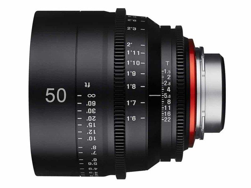 Samyang  Samyang Xeen 50mm T1.5 (support PL) 