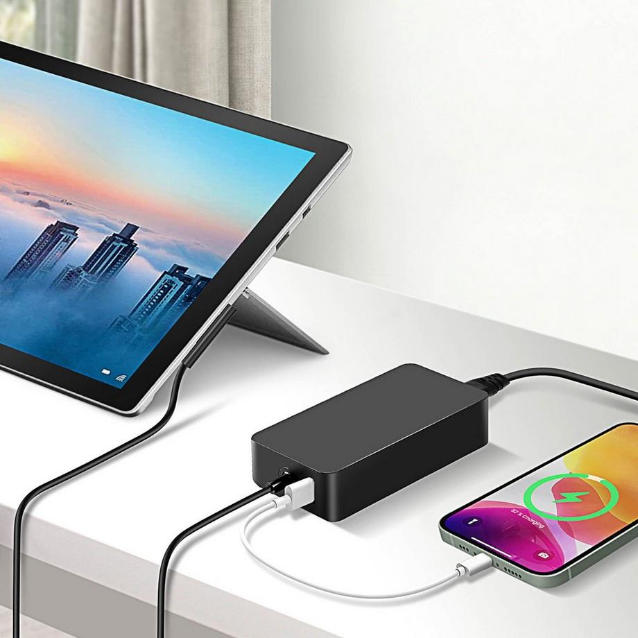 Avizar  44W Ladegerät für Surface Pro 6 / 5 / 4 