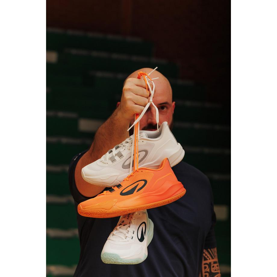KIPSTA  Handballschuhe Erwachsene, HB 500 Agility weiss 