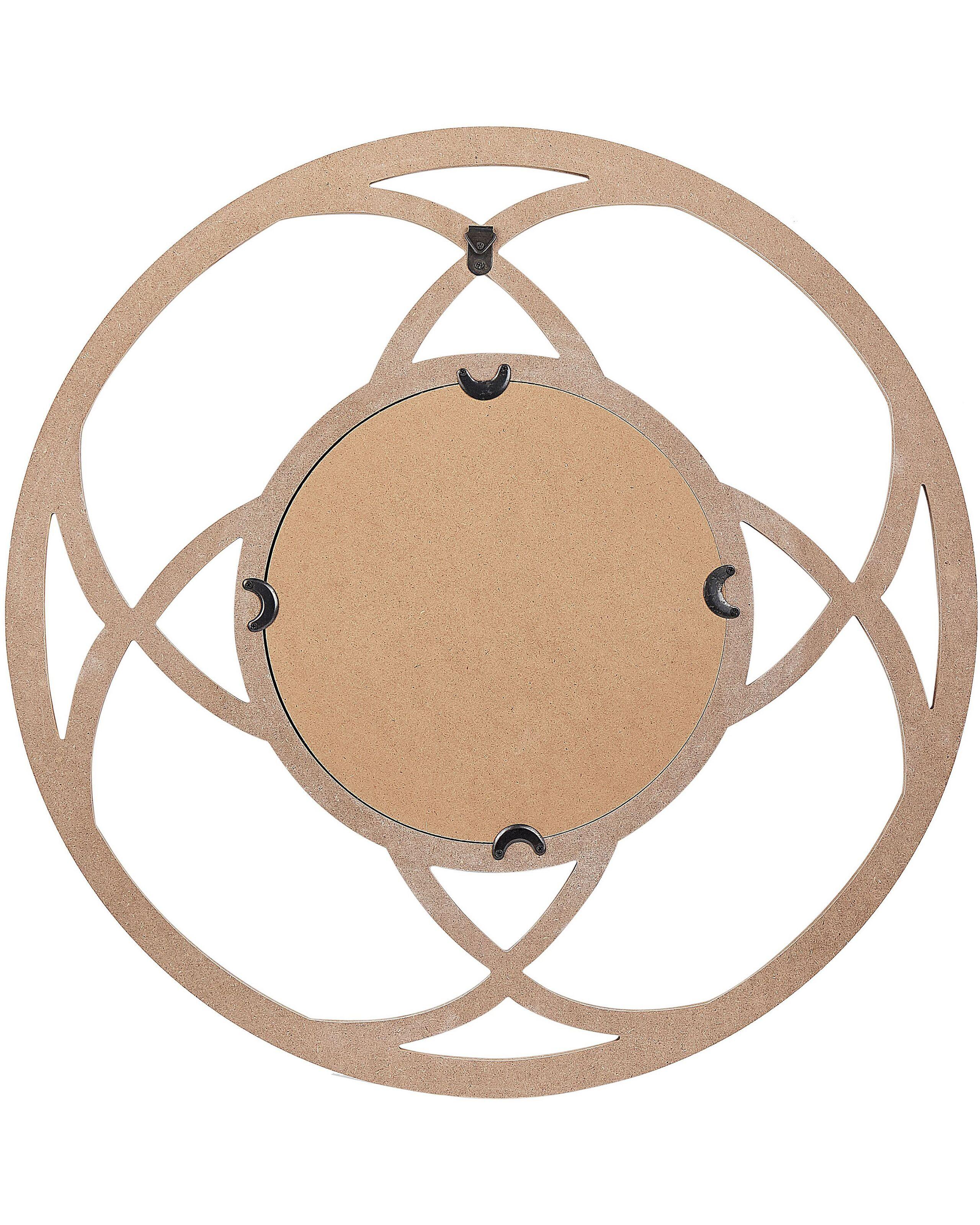 Beliani Wandspiegel aus MDF-Platte Boho IZTAPALAPA  