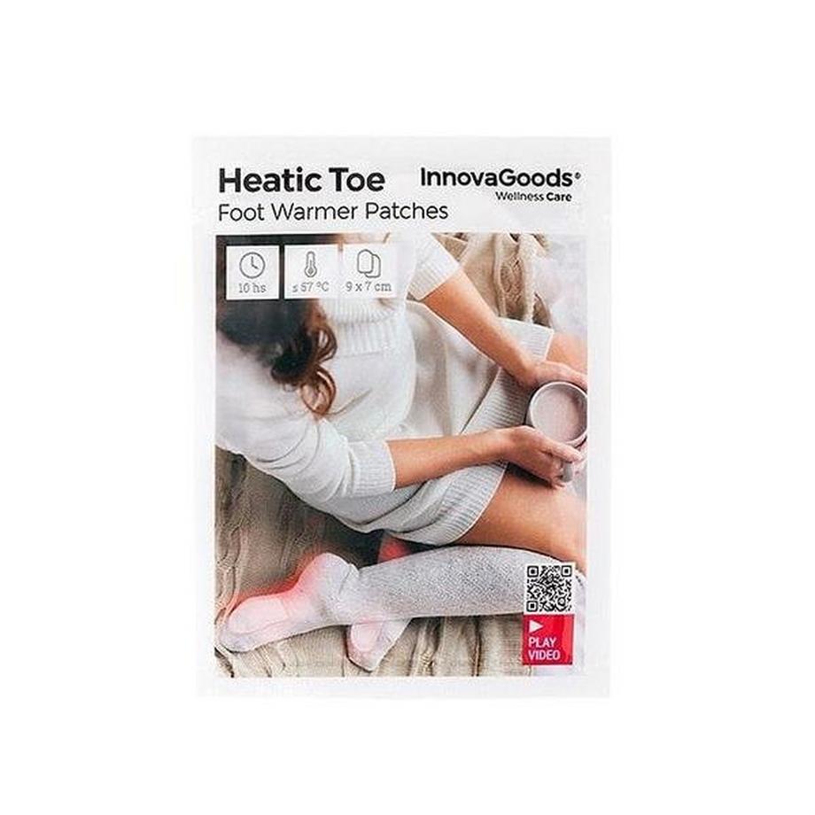 InnovaGoods  10x patchs chauffants pour les pieds 