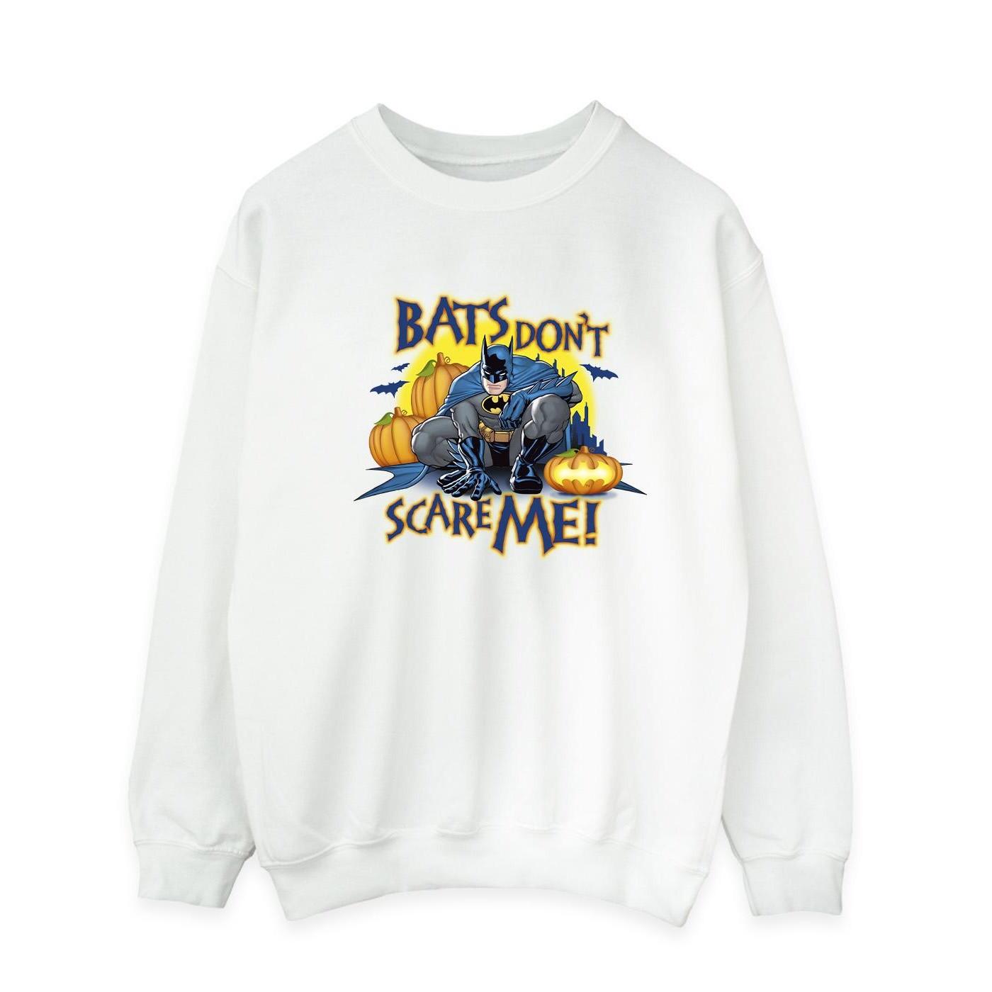 DC COMICS  Bats Don't Scare Me Sweatshirt 