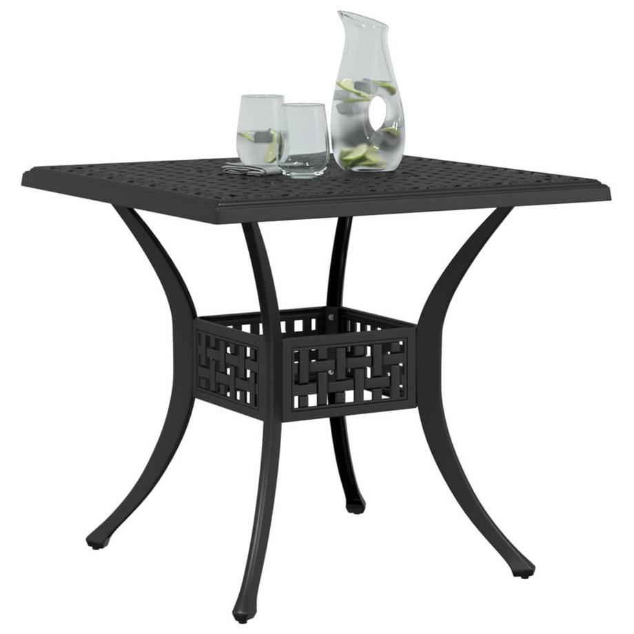 VidaXL Table de jardin aluminium  