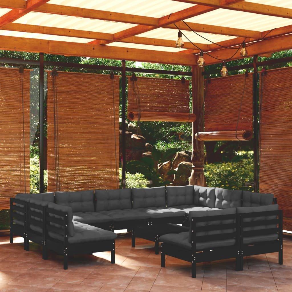 VidaXL Garten-lounge-set kiefernholz  