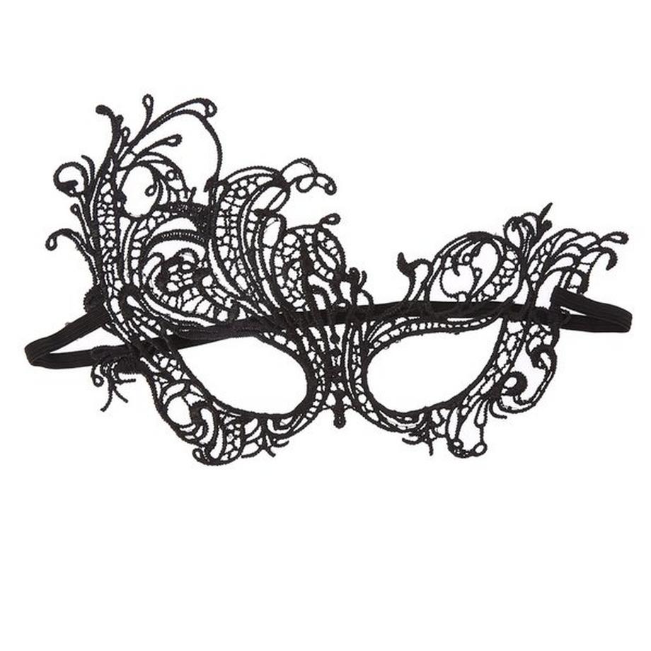 B2X  Maschera in pizzo in maschera - nera 