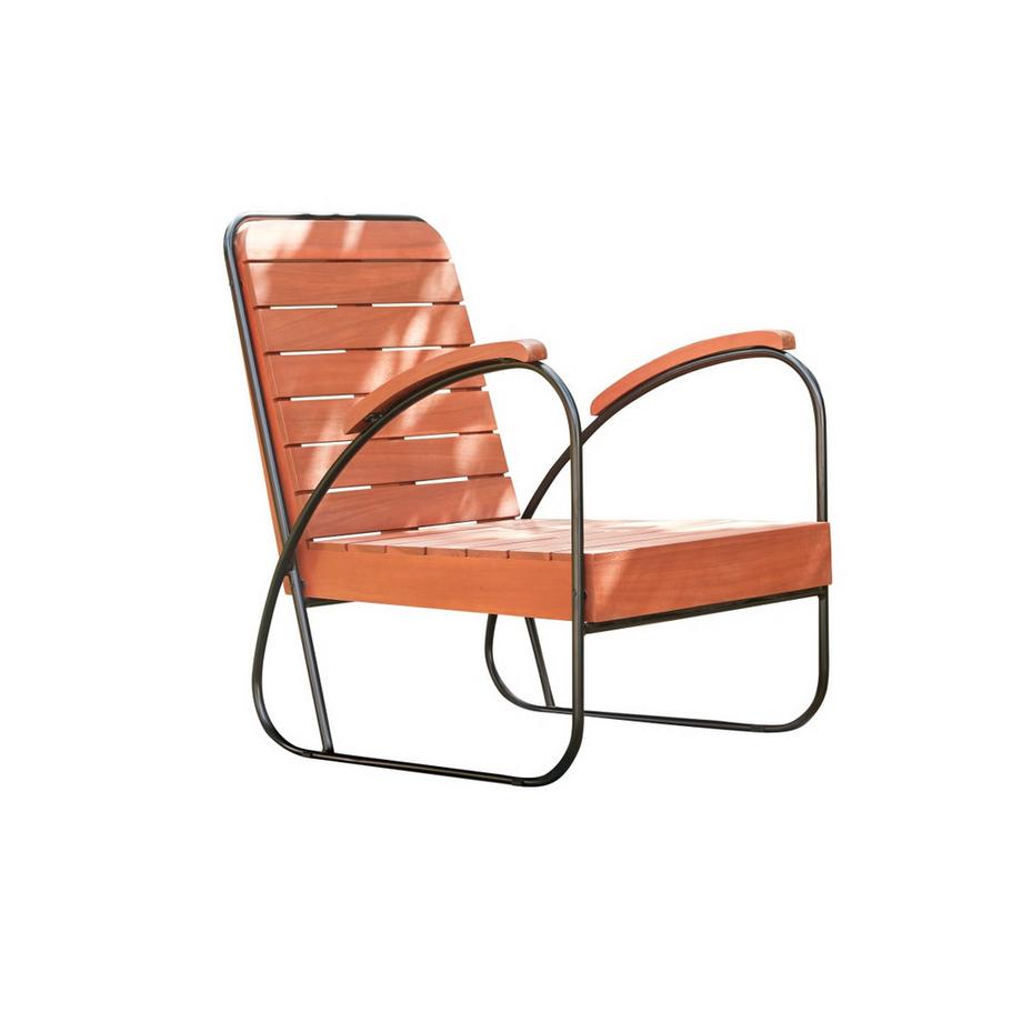 Gartensessel aus massivem Akazienholz Key Wood