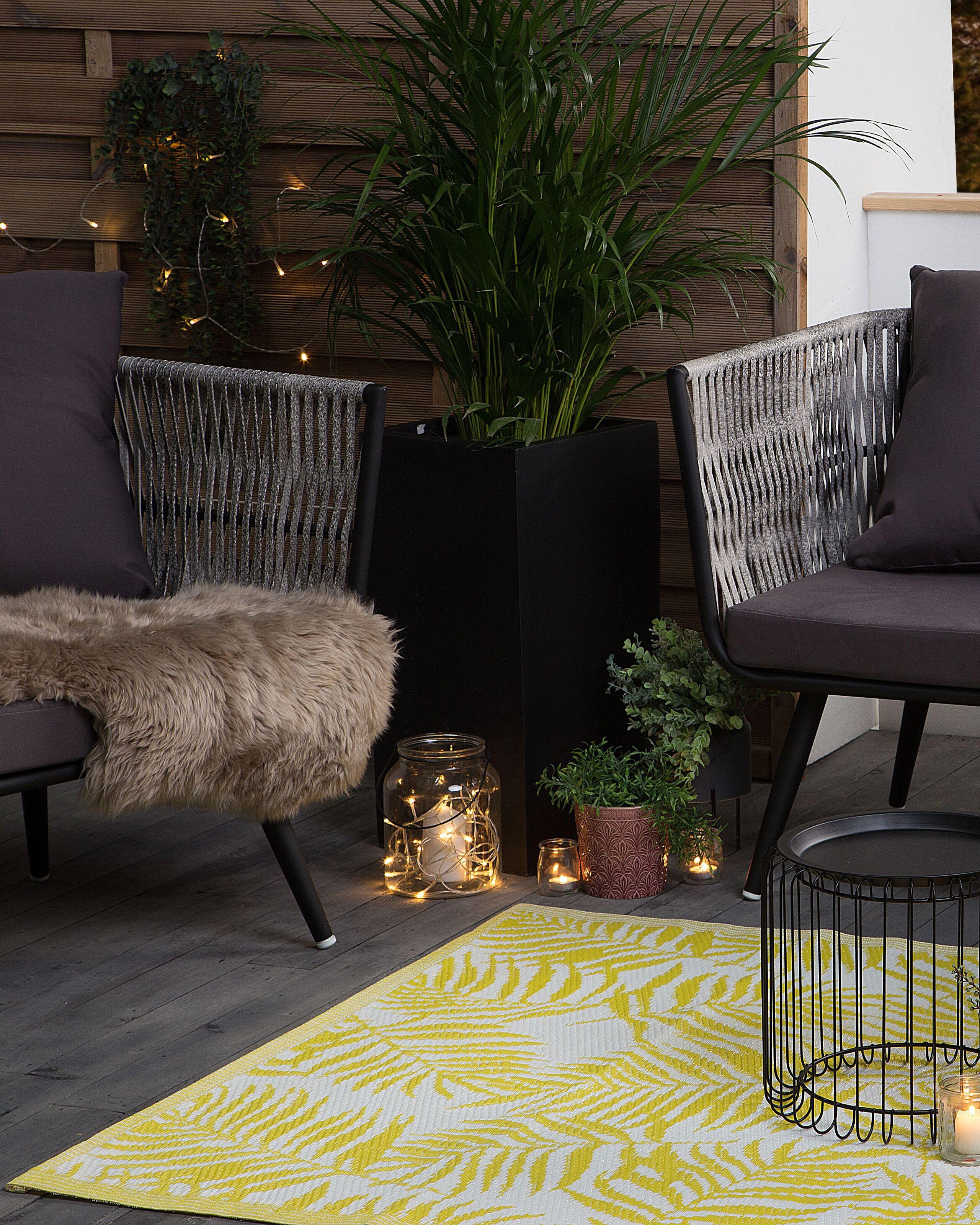 Beliani Tappeto per esterni en Polipropilene Moderno KOTA  