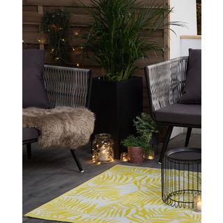 Beliani Outdoorteppich aus Polypropylen Modern KOTA  