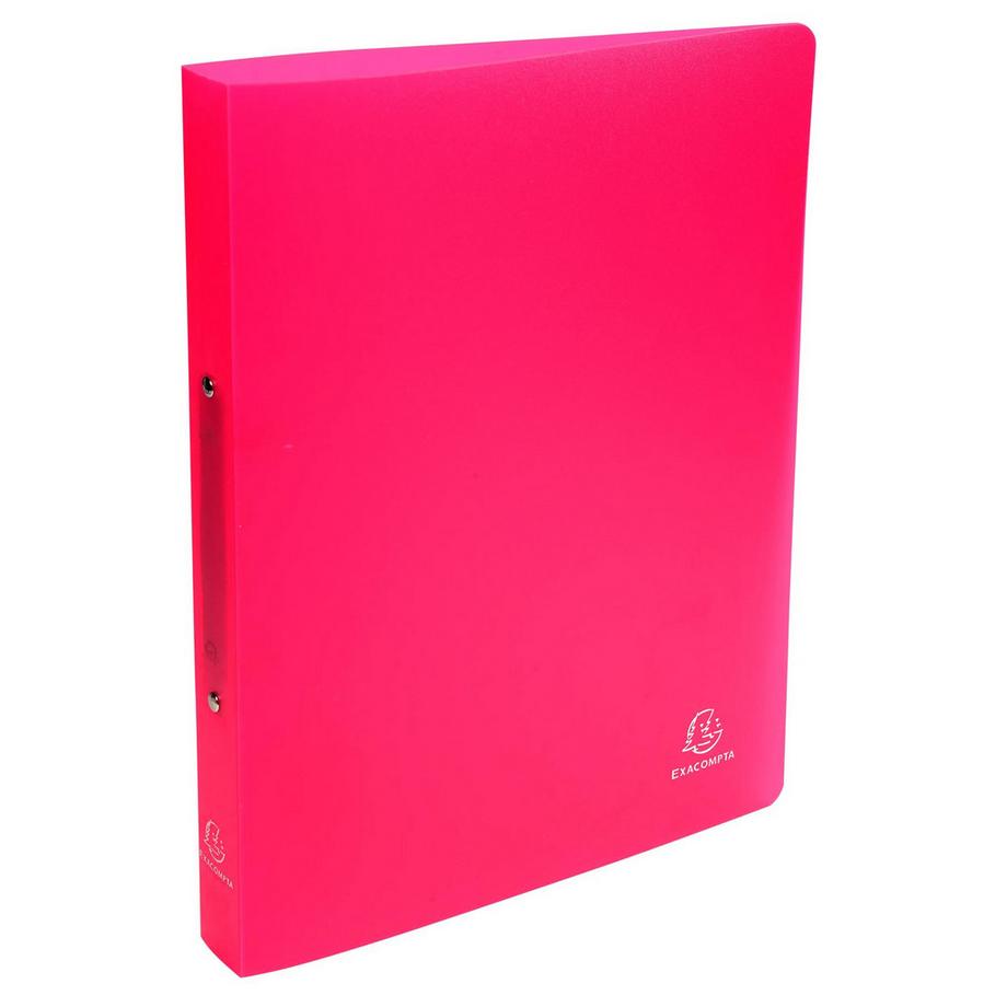 Exacompta Classeur 2 anneaux 20 mm polypropylène Chromaline - A4 - x 10  