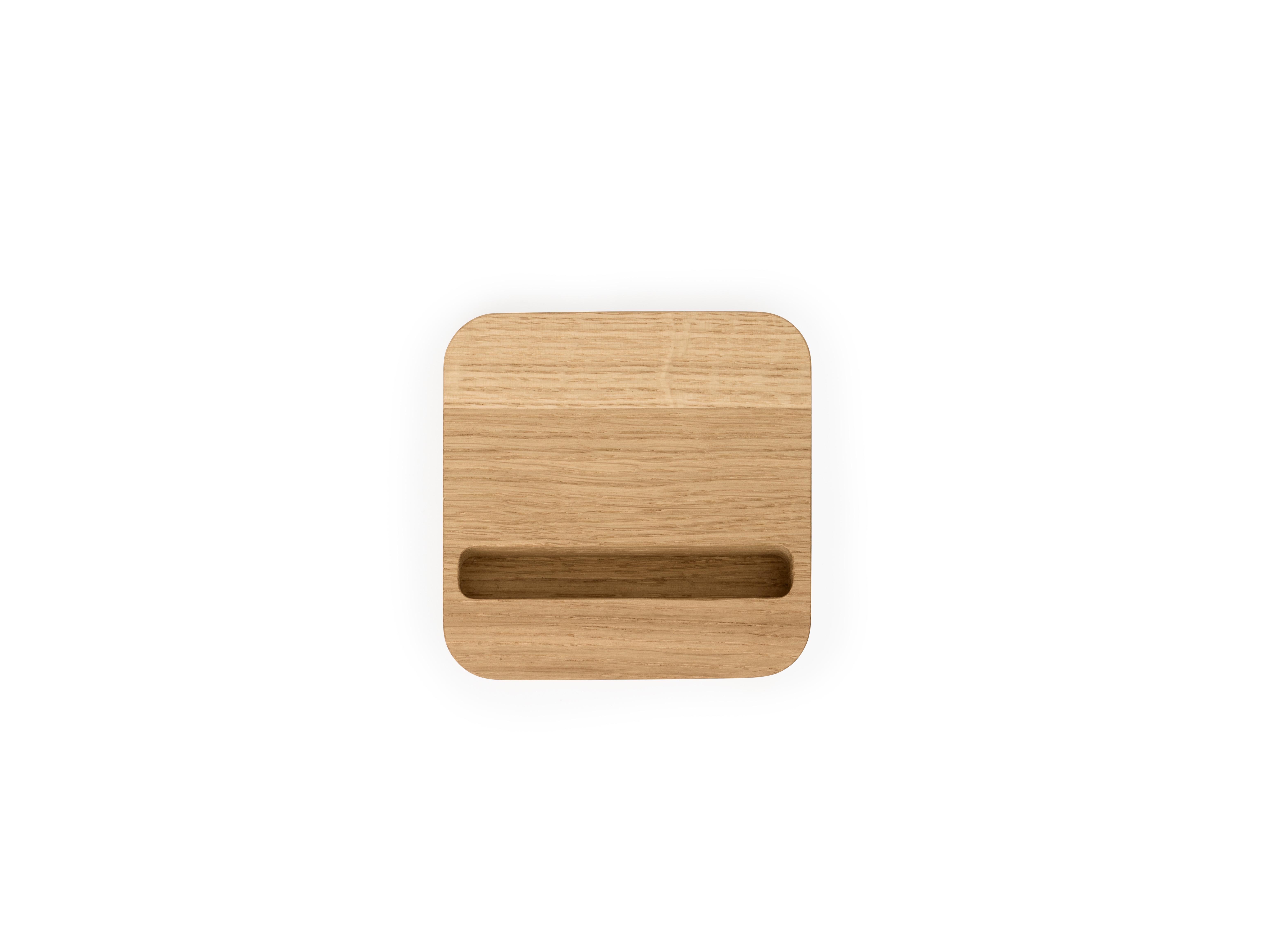 Oakywood  Supporto per smartphone (OakyBlocks) - Supporto per telefono in legno - Rovere 