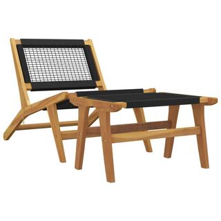 VidaXL sedia da giardino Teak riciclato  