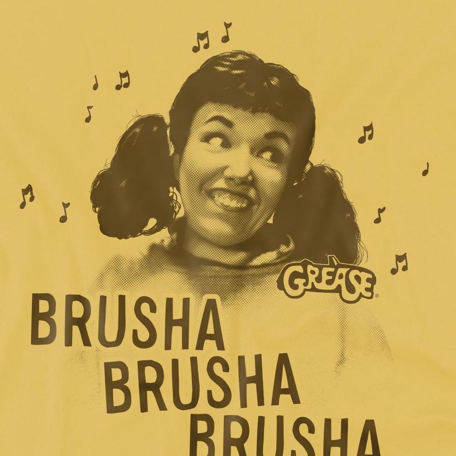 Grease T-Shirt Brusha Brusha Brusha  