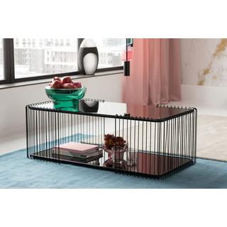 KARE Design Table basse Wire Double noir 120x60  