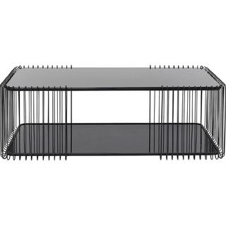 KARE Design Tavolino Wire Double nero 120x60  