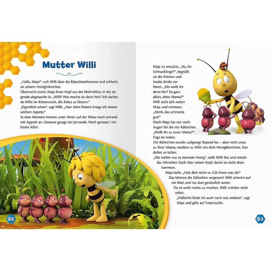 Biene Maja: Schönsten Minuten-Geschichten Felgentreff, Carla; Studio 100 Media GmbH (Illustrationen) Copertina rigida 