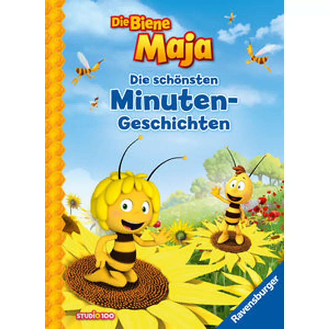 Ravensburger - Die Biene Maja: schönsten Minuten-Geschichten, Felgentreff, Carla; Studio 100 Media GmbH (Illustrationen)
