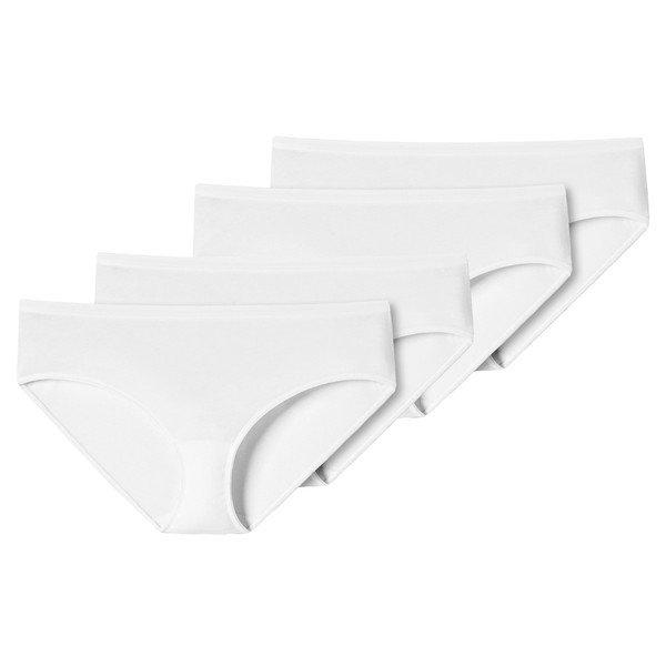 Schiesser  95/5 coton bio lot de 4 - Culottes hipster 