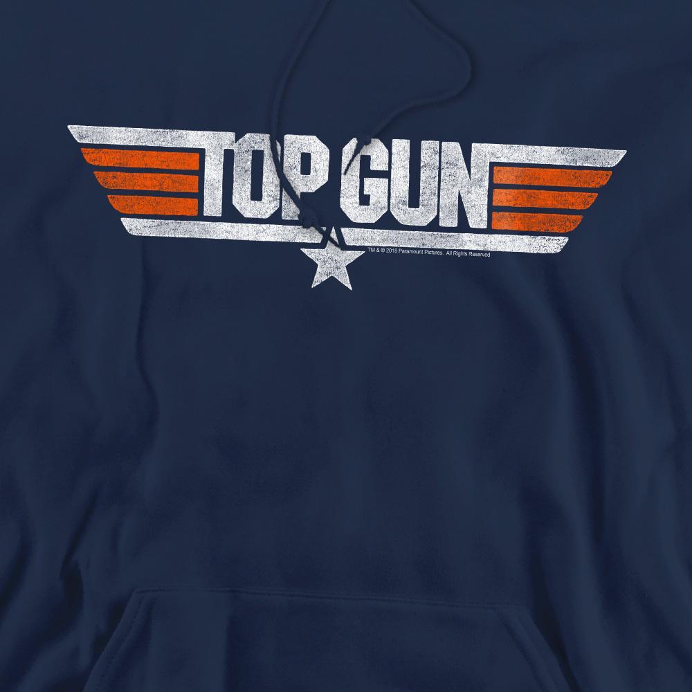 Top Gun Top Gun Logo Felpa con cappuccio  