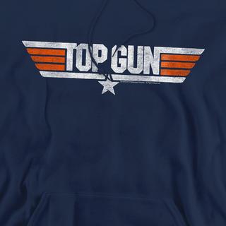 Top Gun Top Gun Logo Felpa con cappuccio  